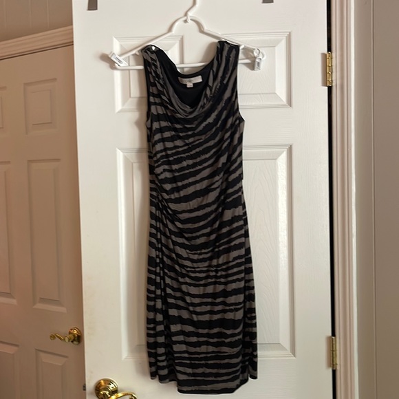 Ruched animal print dress - Picture 1 of 3